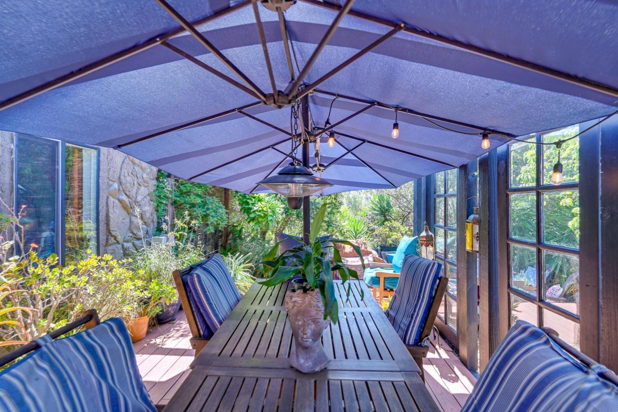 Bohemian Wonderland Benicia Bungalow With Pergola! Екстер'єр фото